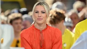 Marion Rousse le 30 juin 2024 lors du Tour de France 
