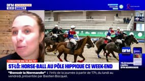 Une compétition de horse-ball a lieu ce week-end au pôle hippique de Saint-Lô