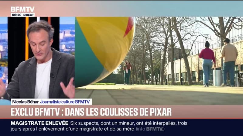 EXCLU BFMTV - Storyboarders, animateurs, réalisateurs...à la rencontre de ceux qui donnent vie aux films Pixar