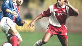Thierry Henry en 1996, avec l'AS Monaco
