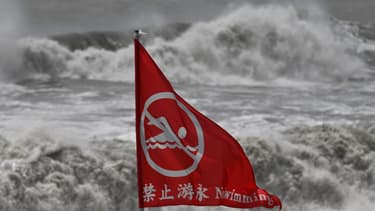 Interdiction de baignade à Taïwan