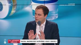 Vaccin : Macron veut accélérer ! Vous y croyez ? - 04/01