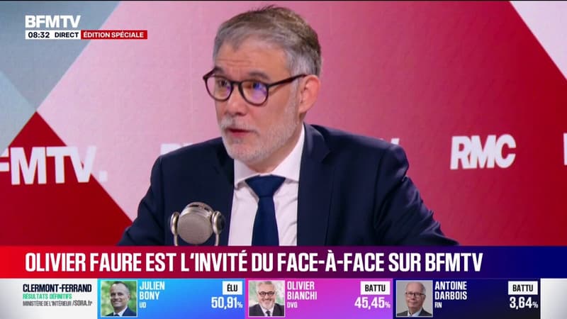 Municipales 2026: pour Olivier Faure, il n'y a "pas toujours" besoin d'alliances avec LFI pour l'emporter