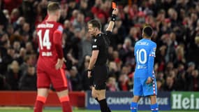 L'arbitre Danny Makkelie lors de Liverpool-Atlético