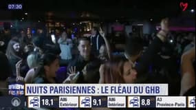 Nuits parisiennes: le fléau du GHB