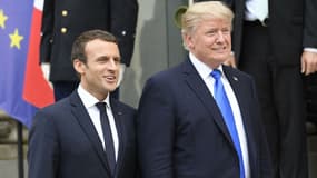 Visite de Donald Trump à Paris en juillet 2017