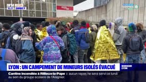 Lyon : Un campement de mineurs isolés évacué