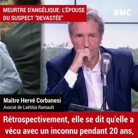 Meurtre d'Angélique: l'épouse du suspect "se dit qu'elle a vécu avec un inconnu pendant 20 ans"