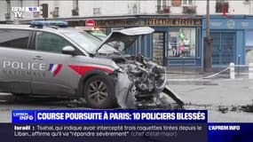 Carambolage après un refus d'obtempérer: les trois personnes ont été interpellées