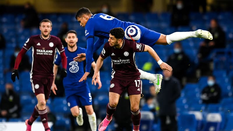 Chelsea-Leicester: Thiago Silva règle ses comptes avec Amartey après son chambrage