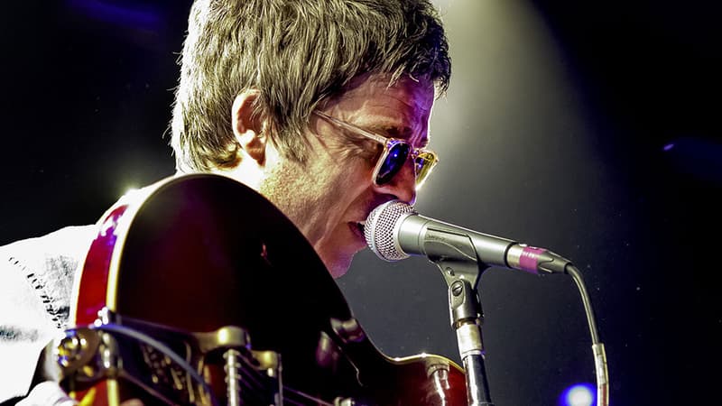 Le chanteur Noel Gallagher, en juillet 2015 au festival de Roskilde au Danemark.
