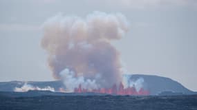 Une nouvelle éruption volcanique touche l'Islande - mbl.is/Kristinn Magnússon