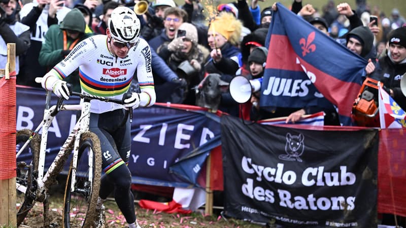 Cyclo-cross: Van der Poel félicite le public français et invite les fans belges à prendre exemple