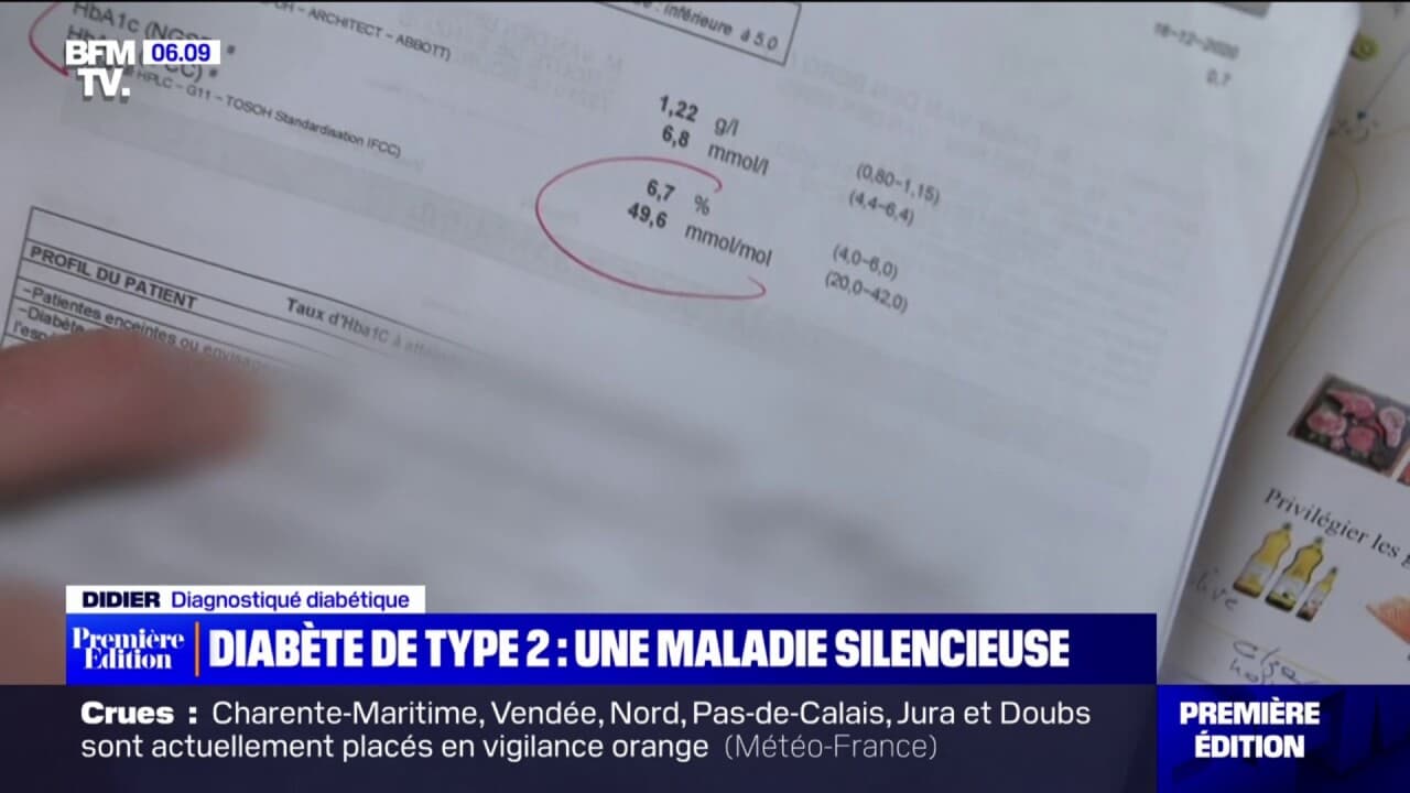 Le diabète de type 2, un maladie souvent sans symptôme