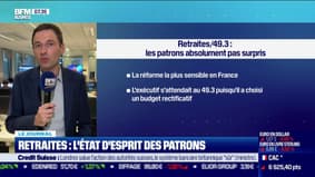 Réforme des retraites: les patrons attendent de Macron qu'il aille au bout