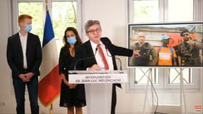 Jean-Luc Mélenchon, lundi 7 juin 2021