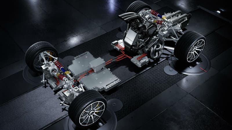 Mercedes-AMG dévoile le coeur de sa bête, son hypercar au moteur de F1