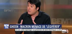 Salaire de Carlos Ghosn: Emmanuel Macron menace de "légiférer" si Renault n'agit pas