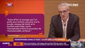 Homophobie dans le foot: la LFP crée la polémique