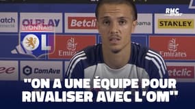 OL-OM : "On a une équipe pour rivaliser avec l'OM sur la saison" estime Caqueret