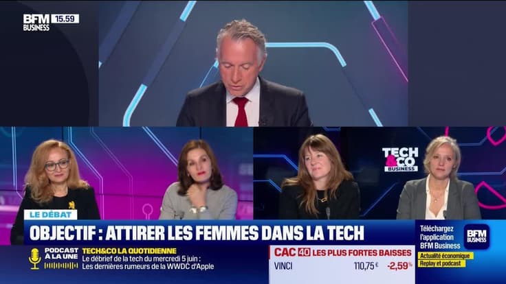 Objectif : attirer les femmes dans la tech - 08/06