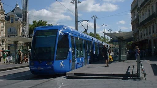 La place de la Comédie, au centre de Montpellier.