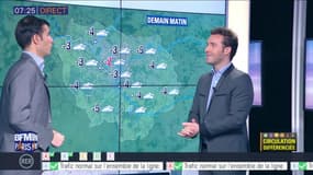 Météo Paris-Ile-de-France du mardi 24 janvier 2017: Températures glaciales et de timides éclaircies ce matin