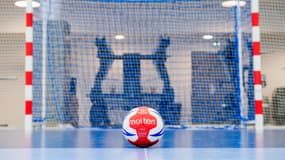 Un ballon de handball.