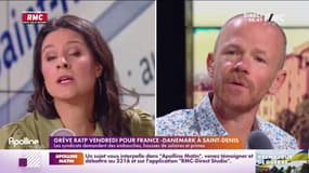 On peut tout dire sur RMC : Grève RATP vendredi pour France-Danemark à Saint-Denis - 01/06