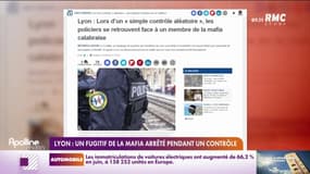 Lyon : un fugitif de la mafia arrêté pendant un contrôle 