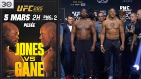 UFC 285 : Le replay de la pesée Jones v Gane (avec la présence de Conor McGregor)