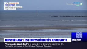 Ouistreham: les ferrys sont déroutés jusqu'au 13 janvier