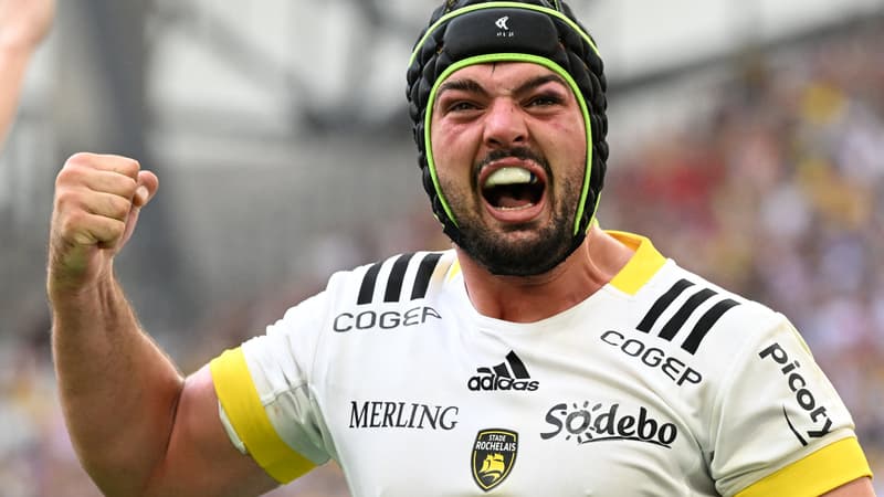 Grégory Alldritt avec La Rochelle en finale de Champions Cup 2022
