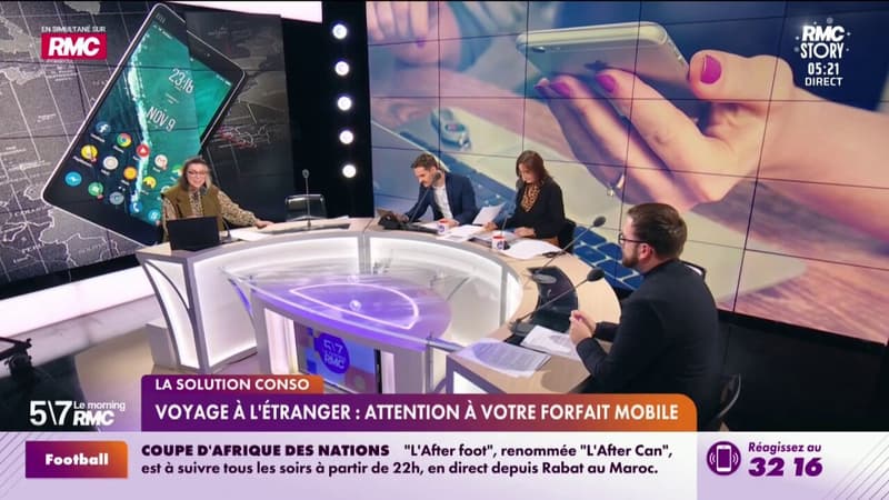 La solution Conso - Voyage à l'étranger: attention à votre forfait mobile