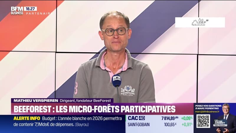Mathieu Verspieren (BeeForest) : BeeForest, les micro-forêts participatives - 15/07