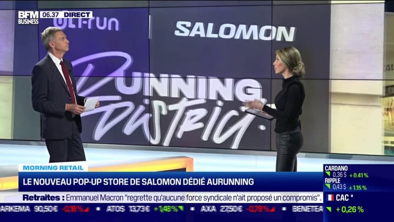 Running District, nouveau pop-up store de Salomon x i-Run, dédié à la culture du running.