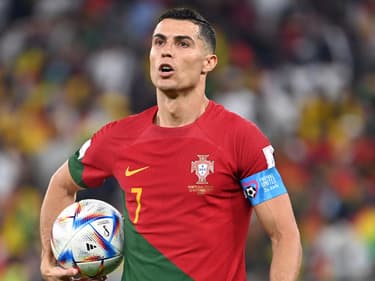 Cristiano Ronaldo avec le Portugal contre le Ghana au Mondial 2022