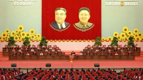 Kim Jong-Un préside un congrès en Corée du nord