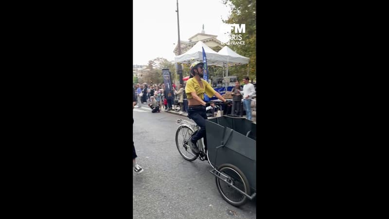 La course des triporteurs de retour dans les rues de Paris après 80 ans d'absence (1/1)