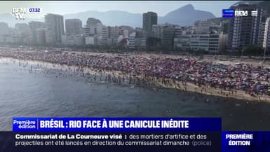 Vague de chaleur au Brésil: Rio de Janeiro étouffe avec 62 degrés ressentis