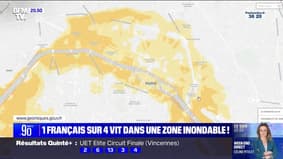 Crues à répétition: un Français sur quatre vit dans une zone inondable 