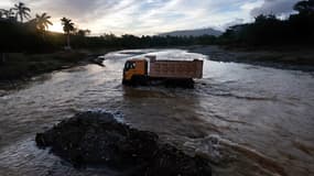 Une zone inondée dans l'est de Cuba, après le passage de l'ouragan Oscar, le 30 octobre 2024