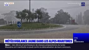Alpes-Maritimes: le département placé en vigilance jaune crue, vague-submersion et pluie-inondation