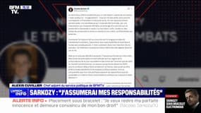 "La vérité finira par triompher": Nicolas Sarkozy réagit après sa condamnation définitive dans l'affaire des écoutes