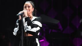 Demi Lovato sur scène à Atlanta, le 15 décembre 2017