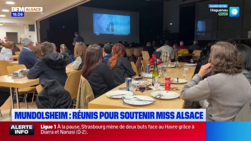 Mundolsheim: le public réuni pour soutenir miss Alsace