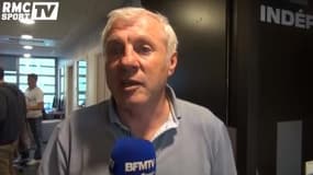 Luis Fernandez se pavane après sa victoire au Match de l'After