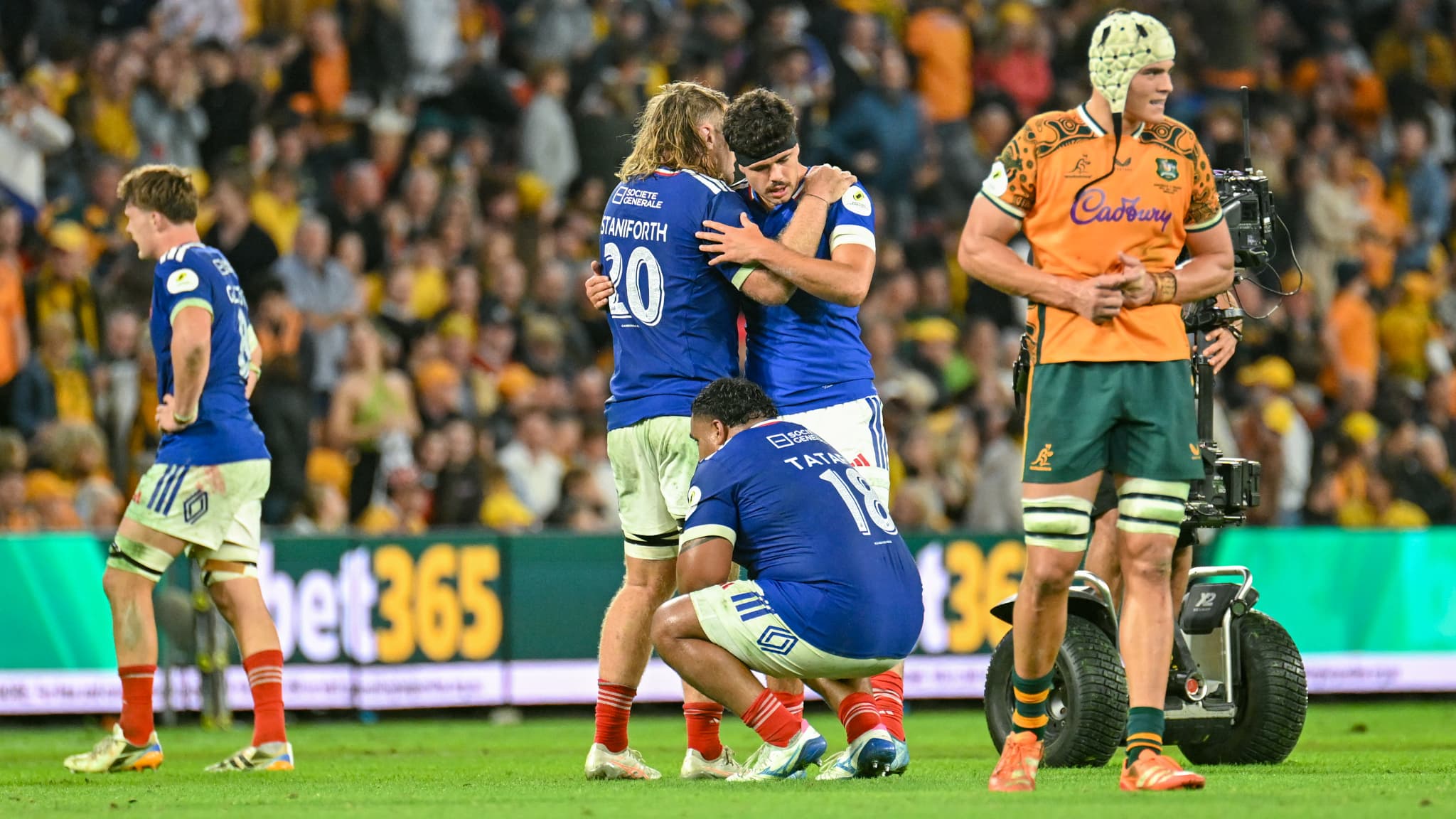 Australie-France: 