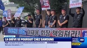 La grève se poursuit chez Samsung