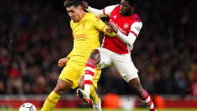Firmino et Partey (Arsenal- Liverpool)